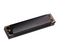 Delicato Semplice Tono Armonica A 16 Fori Strumento Armonico Armoniche Instrumentos Musicales(Black)