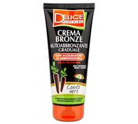 Delice Solaire | Crema Bronze Autoabbronzante Graduale con Acceleratore di Abbronzatura Carota Nera 200 ml, Per un'Abbronzatura Naturale e Progressiva