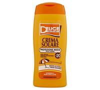Delice Solaire Crema Solare Protezione Media SPF20, Protezione Solare Resistente all'Acqua, Per Pelli Chiare, Filtra UVA/UVB, Dermatologicamente Testata - 250 ML