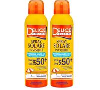 Delice Solaire | Spray Solare Invisibile Trasparente SPF50+ 150 ml, Protezione Molto Alta per una Pelle Protetta (Confezione da 2)