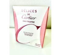 DELICES DE CARTIER EAU FRUITEE Eau de Toilette 50 ml Vapo VINTAGE Sealed PERFUME
