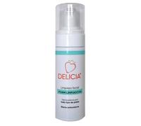 Delicia Schiuma detergente viso, struccante antiossidante, tutti i tipi di pelle, 150 ml