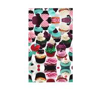 Delicious Cupcakes Stampa Esterna Bandiera Decorativa Espositore Tutte Le Stagioni Modello Unico Lato Cortile Portico Patio
