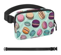 Delicious Desserts-782 Marsupio per uomini e donne, marsupio con tracolla regolabile, alla moda, borsa a tracolla ovunque, per viaggi all'aperto, corsa, escursionismo, Multicolore 04, 1.5x9.0x5.9in