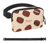 Delicious Desserts-782 Marsupio per uomini e donne, marsupio con tracolla regolabile, alla moda, borsa a tracolla ovunque, per viaggi all'aperto, corsa, escursionismo, Multicolore 05, 1.5x9.0x5.9in