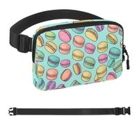 Delicious Desserts-782 Marsupio per uomini e donne, marsupio con tracolla regolabile, alla moda, borsa a tracolla ovunque, per viaggi all'aperto, corsa, escursionismo, Multicolore 07, 1.5x9.0x5.9in