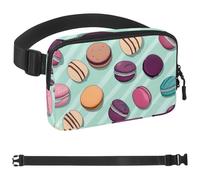 Delicious Desserts-782 Marsupio per uomini e donne, marsupio con tracolla regolabile, alla moda, borsa a tracolla ovunque, per viaggi all'aperto, corsa, escursionismo, Multicolore 03, 1.5x9.0x5.9in