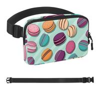 Delicious Desserts-782 Marsupio per uomini e donne, marsupio con tracolla regolabile, alla moda, borsa a tracolla ovunque, per viaggi all'aperto, corsa, escursionismo, Multicolore 08, 1.5x9.0x5.9in