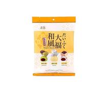 Delicious Mini Mochi Mix - 3 varietà - latte, matcha, fagiolo rosso - piatto dolce giapponese - torta di riso morbido e appiccicoso - OG ASIA - 250 g