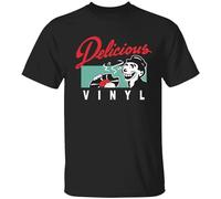 Delicious Vinyl White Men T-Shirt Rock Band tee Shirt, Colore 15, L