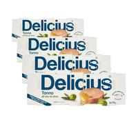 Delicius Tonno O.O. 80Grx3 (Confezione da 4)