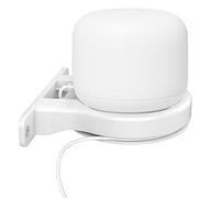Delidigi Google WiFi, supporto da parete in ABS per Google Nest Wi-Fi Router [gestione cavi integrati] Infradito colorati estivi, con finte perline