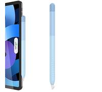 Delidigi Silicone Cover Compatibile con Apple Pencil 2 Generazione e Apple Pencil Pro(2024), Colore Gradiente Silicone Custodia Protettiva Coperchio Accessori (Blu)