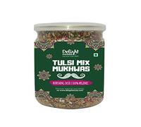 Delight Foods Traditional Churans, Mukhwas & Paan - Premium Quality - Hygienically Packed (Tulsi Mix Mukhwas, 300g)