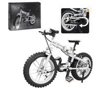 DelightCube Tecnica Mountain Bike Bici Blocchi modello di costruzione, 242 pezzi bici pieghevole mattoncini da costruzione Mountain Bike modello di costruzione, giocattolo da costruzione, regalo per