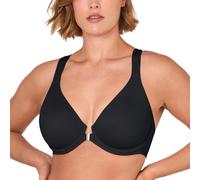 DELIMIRA Reggiseno Aperto Davanti Racerback Nero 7D