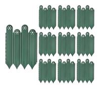 Delimitatori da Giardino,Set Bordatura Flessibile | 10 Pezzi Recinto Decorativo per Giardino Aiuola Patio Strada