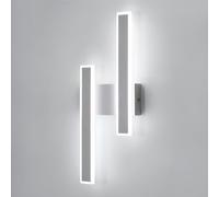 DELIPOP Applique da Parete Interno, 32W 3600LM Moderna Lampada da Parete, Creativo Bianca Fredda 6500K lampada a Muro per Soggiorno, Camera da letto, Scale, Corridoio