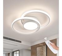 DELIPOP Plafoniera LED Dimmerabile 40W 3980LM Lampada da Soffitto Moderna con