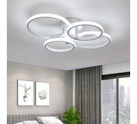 DELIPOP Plafoniera LED Soffitto, 56W 6300LM Lampada da Soffitto 6500K