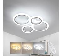 DELIPOP Plafoniera LED Soffitto Dimmerabile 3000K-6000K 32W 3600LM