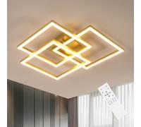 DELIPOP Plafoniera Led Soffitto Moderna, 40W 4500LM Dimmerabile Lampada da Soffi