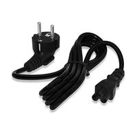 Delippo® 5Ft/1.5m 3 Prong Cavo di alimentazione C5 AC cavo di ricambio 3 Prong Cavo di alimentazione C5 coupler Black power cable - power cables