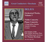 Delius Frederick - PIANO CONCERTO
