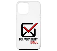 Deliverability.Email - SaaS logo | email marketing Custodia per iPhone 12 Pro Max