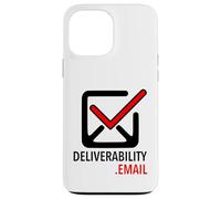 Deliverability.Email - SaaS logo | email marketing Custodia per iPhone 13 Pro Max