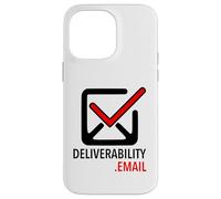 Deliverability.Email - SaaS logo | email marketing Custodia per iPhone 14 Pro Max