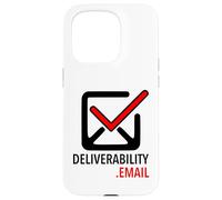 Deliverability.Email - SaaS logo | email marketing Custodia per iPhone 15 Pro