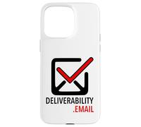 Deliverability.Email - SaaS logo | email marketing Custodia per iPhone 15 Pro Max