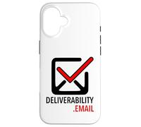 Deliverability.Email - SaaS logo | email marketing Custodia per iPhone 16