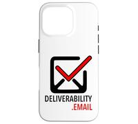Deliverability.Email - SaaS logo | email marketing Custodia per iPhone 16 Pro