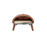 DeliVita Diavolo - Forno per pizza portatile a gas, alimentato da propano, butano o bottiglie da campeggio, include accessori, pala pieghevole, custodia per il trasporto, pistola di temperatura