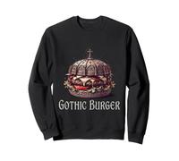 Delizia Burger Gotico Scuro Felpa