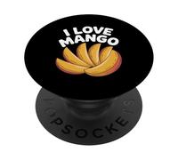 Delizia per gli amanti della frutta tropicale I Love Mango PopSockets PopGrip Adesivo