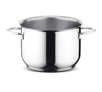 Deliziosa pentola inox da 20 cm alta 2 manici senza made in italy