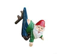 Deliziose statuette di gnomi, uniche statue resistenti alle intemperie per creare un'atmosfera allegra da giardino