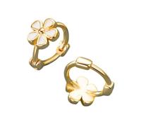 Deliziosi orecchini a margherita dorata gioielli estetici giapponesi orecchini leggeri per orecchie sensibili e abbigliamento da ufficio orecchini eleganti tutti i giorni placcati in oro, En storlek