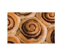 Deliziosi panini alla cannella con motivo a pane,Puzzle in legno da 1000 pezzi per famiglie, puzzle per adulti e adolescenti