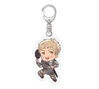 Delizioso in Dungeon Portachiavi Anime Personaggio Dungeon Meshi Ciondolo Marcille Donato Anelli chiave Laios Touden Portachiavi Senshi Ciondolo