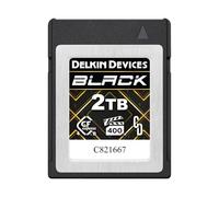 Delkin Devices Scheda di memoria CFexpress™ Type B 4.0 VPG400 da 2 TB nera - Prestazioni ad alta velocità per fotografia e videografia professionali (2 TB)