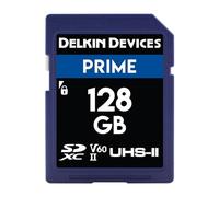 Delkin Devices Scheda di memoria Prime SDXC UHS-II (U3/V60) da 128 GB