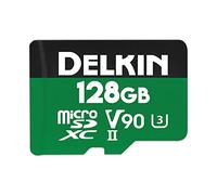 Delkin Dispositivi 128GB Power microSDXC UHS-II (V90) Scheda di memoria