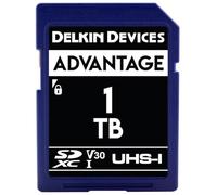 Delkin Dispositivi 1TB Advantage SDXC UHS-I (V30) Scheda di memoria