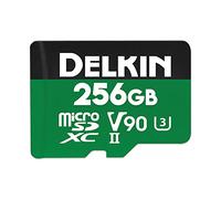 Delkin Dispositivi 256GB Power microSDXC UHS-II (V90) Scheda di memoria