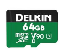 Delkin Scheda di memoria microSD POWER UHS-II (V90) 64 GB