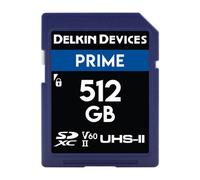 Delkin Schede di memoria SD PRIME UHS-II (V60) 512 GB